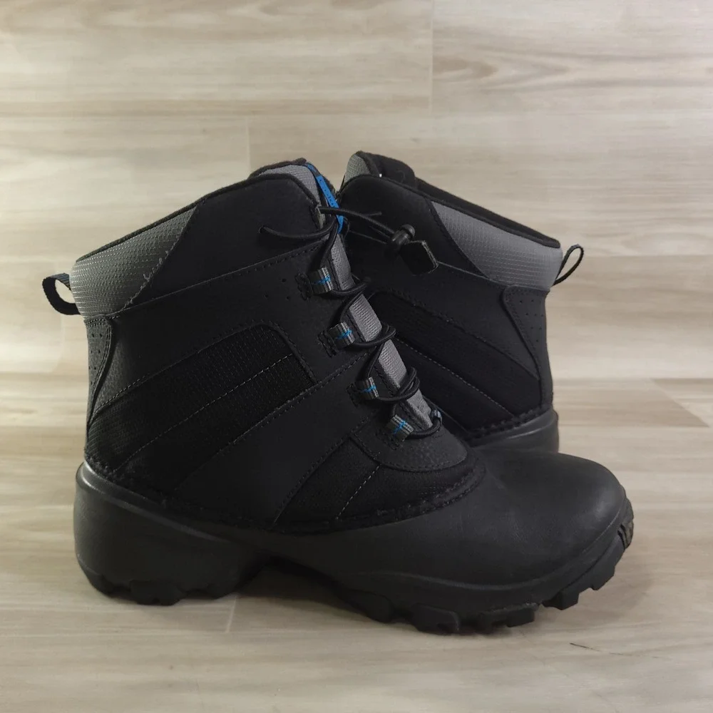 Columbia Firecamp Rpe Tow II Boot Youth 7 Black Waterproof Winter Hiking BY1322